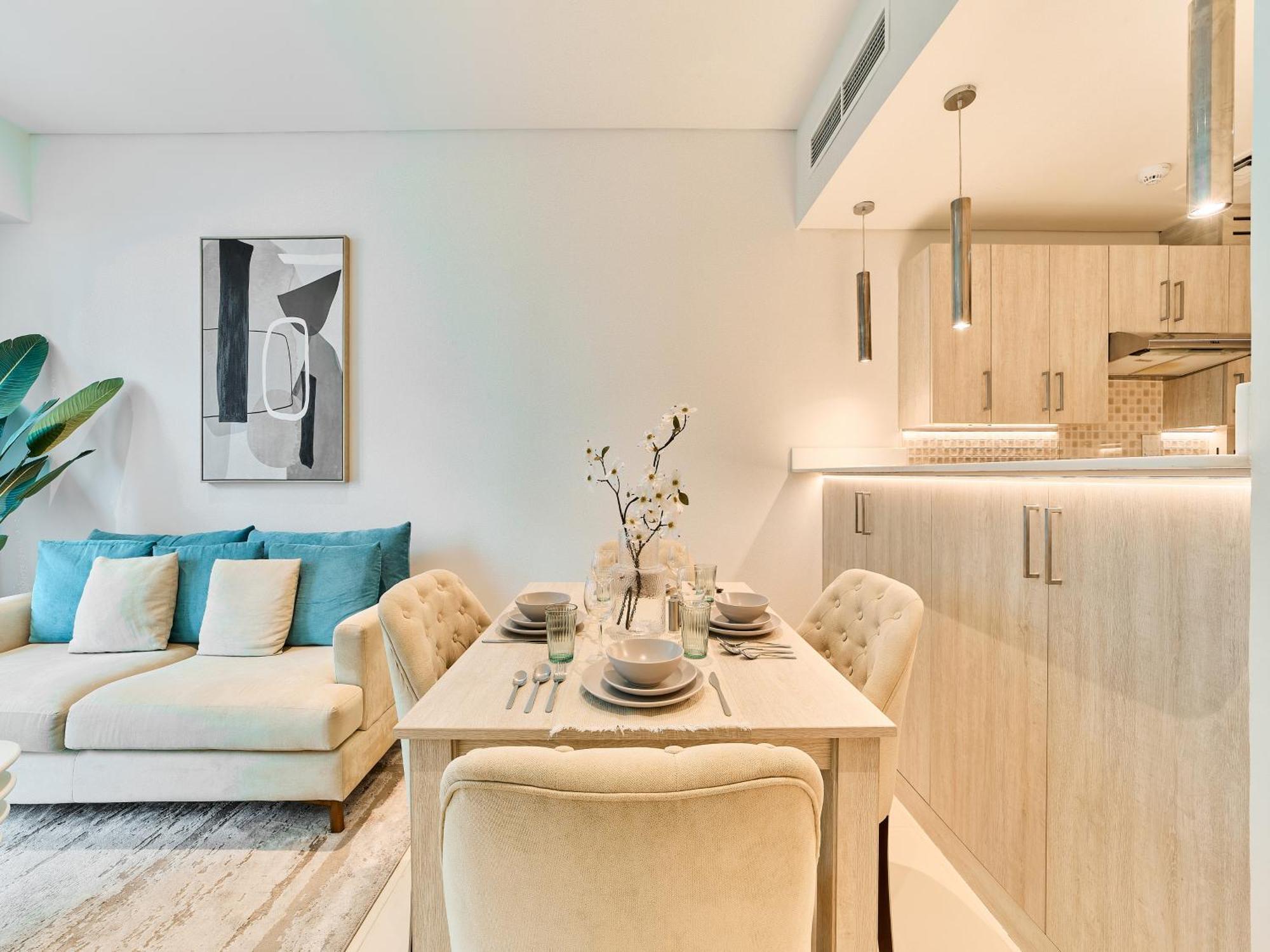 First Class Apartments In Seven Palm With Direct Access To The West Palm Beach And Nakheel Mall Dubai Phòng bức ảnh